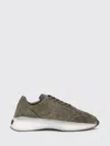 Fear Of God Green Leather Athletic Sneakers In Brown