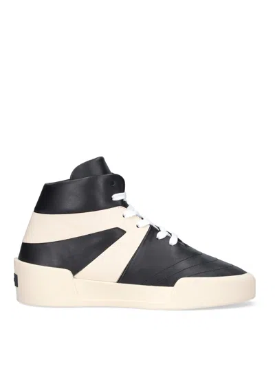 Fear Of God Contemporary Low Top Sneakers With Contrasting Panels In Black
