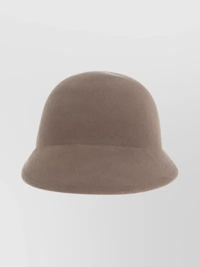 Fear Of God Soft Textured Rounded Crown Cap In Brown