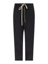 Fear Of God Straight-leg Sporty Pants With Signature Logo In Black