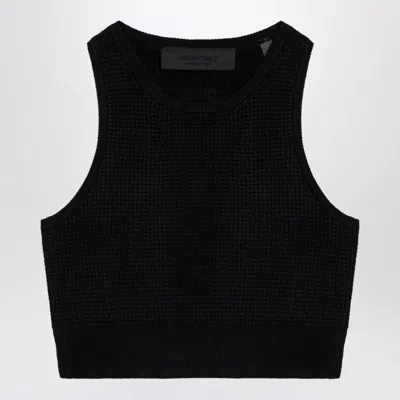 Fear Of God Sporty Black Honeycomb Tank Top
