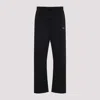 Fear Of God Jet Black Sporty Nylon Relaxed Track Pant In Black