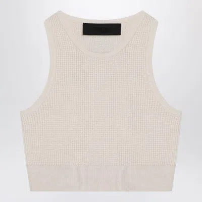 FEAR OF GOD FEAR OF GOD  SPORTY WHITE HONEYCOMB TANK TOP