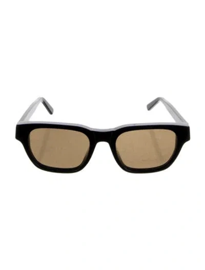 Pre-owned Fear Of God Square Tinted Sunglasses In Black