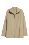 FEAR OF GOD STAND COLLAR WOOL CANVAS JACKET