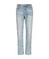 Fear Of God Stonewashed Straight-leg Denim Trousers In Gray