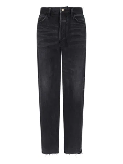 Fear Of God Straight Jeans - Black