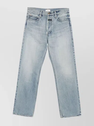 FEAR OF GOD STRAIGHT LEG DENIM TROUSERS WITH BELT LOOPS