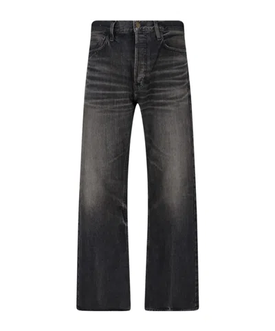 FEAR OF GOD FEAR OF GOD STRAIGHT-LEG DISTRESSED JEANS