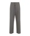 Fear Of God Straight Leg Pants Drawstring Waist In Gray