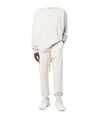 Fear Of God Straight-leg Drawstring Track Pants In White