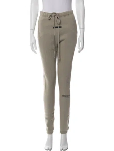 Pre-owned Fear Of God Straight Leg Pants In Green