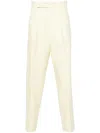 Fear Of God Straight-leg Tailored Trousers In Yellow