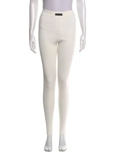 Pre-owned Fear Of God Striped Skinny Leg Pants In Neutral