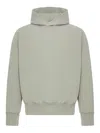 Fear Of God Long-sleeve Cotton Hoodie In Gray