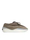 Fear Of God Beige Suede Aerobic Low Sneakers In Nude