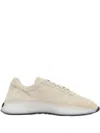 Fear Of God Round Toe Suede Runner With Rubber Sole In Neutral