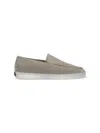 Fear Of God Slip-on Suede Loafers Rubber Sole In Gray