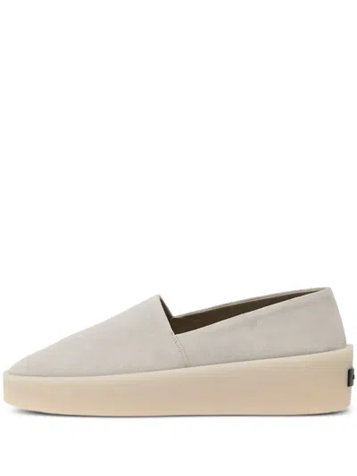 Fear Of God Suede Loafers In Neutral