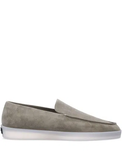 Fear Of God Suede Loafers In Grey