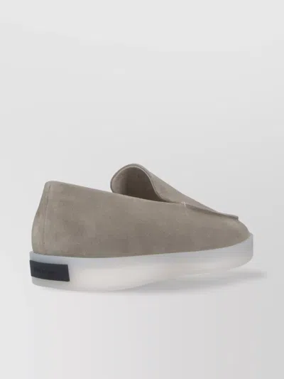 FEAR OF GOD SUEDE LOAFERS RUBBER SOLE
