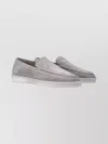 Fear Of God Suede Loafers With Round Toe And Rubber Sole In Gray