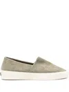 Fear Of God Espa Pony Espadrilles In Beige Calfskin Leather In Green
