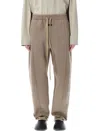 Fear Of God Sweat Pants In Dusty Beige