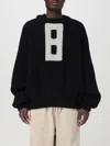 Fear Of God Boucle 8 Hoodie Clothing In Black