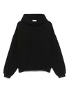 Fear Of God Cotton Eternal Sweatshirt With Embossed Logo In Black