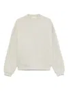 Fear Of God Eternal Crewneck Heavy Cotton Sweatshirt In Green