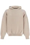 FEAR OF GOD HOODED KNIT SWEATSHIRT WITH