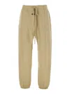 Fear Of God Cotton Elastic Waist Side Pocket Pant In Beige