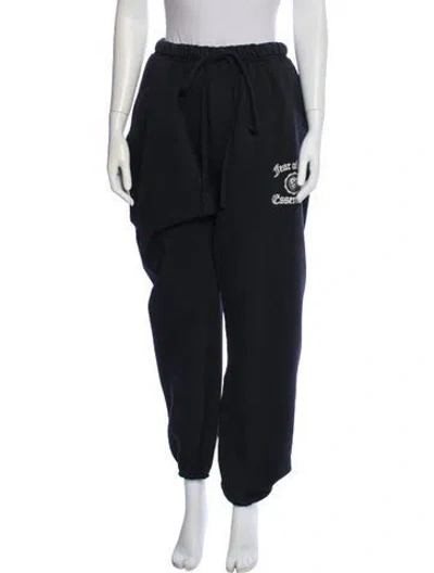 Pre-owned Fear Of God Sweatpants In Black