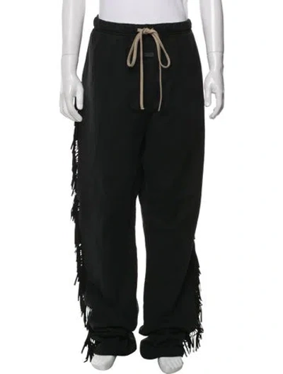 Pre-owned Fear Of God Sweatpants In Black