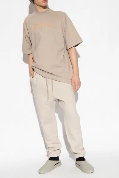 Fear Of God Eternal Fleece Relaxed Sweatpants In Grey