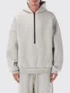 Fear Of God Athletics Half Zip Hoodie In Gray
