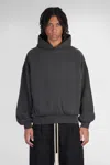Fear Of God Hoodie 'bound' Drop Shoulders In Black