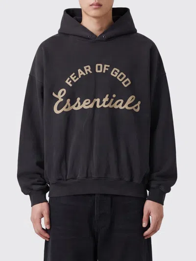 Fear Of God Sweatshirt Men Color Black In Animal Print