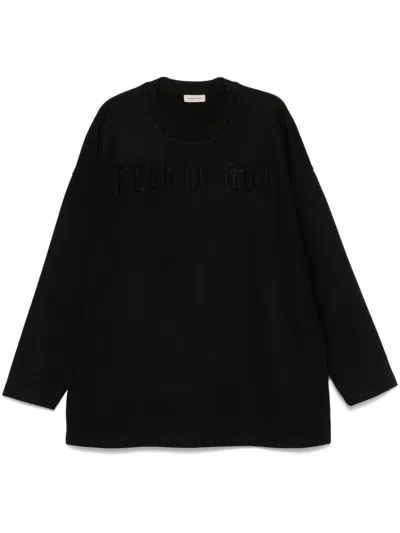 FEAR OF GOD LOGO-PATCH SWEATSHIRT