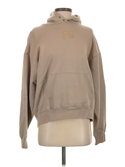 Pre-owned Fear Of God Sweatshirt In Tan