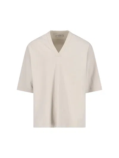 Fear Of God T-shirt In Neutral