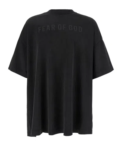 FEAR OF GOD FEAR OF GOD LOGO PRINTED CREWNECK T-SHIRT