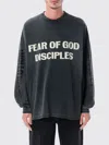 Fear Of God Relaxed Disciple Long Sleeve T-shirt In Animal Print