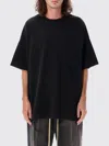 Fear Of God Cotton Square-neck T-shirt In Schwarz