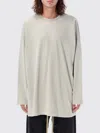 Fear Of God Oversize Ribbed Long Sleeve T-shirt In Himmelblau