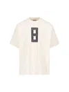 Fear Of God 8 T-shirt In Cream