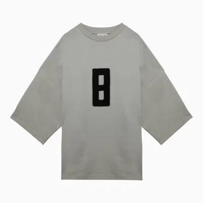 FEAR OF GOD FEAR OF GOD T SHIRT WITH EMBROIDERY MILAN 8 PARIS SKY