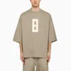 FEAR OF GOD FEAR OF GOD T-SHIRT WITH MILAN 8 DUNE EMBROIDERY
