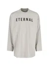 Fear Of God Dove Grey Cotton Eternal Long Sleeve Tee In Grey